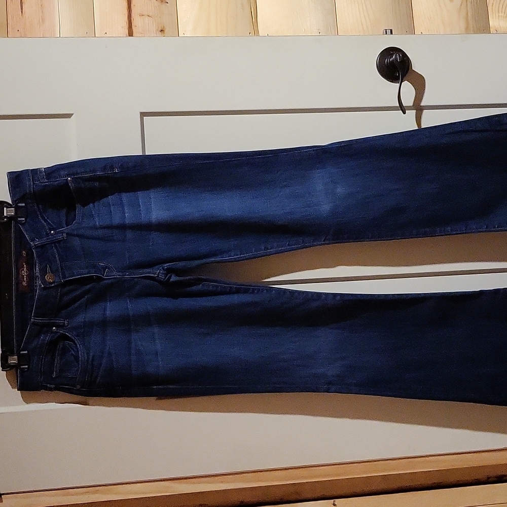 Raven Denim Dark Blue Flare Bootcut Jean